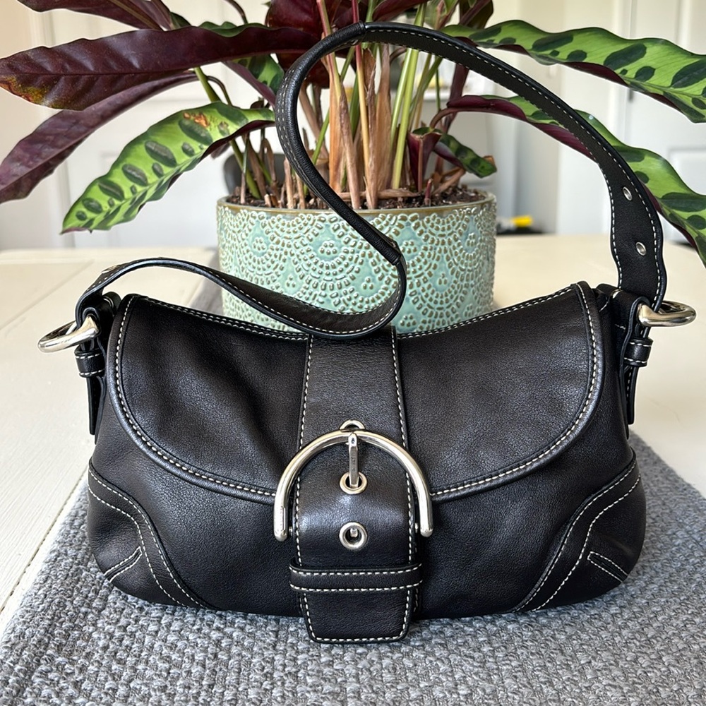 Coach Soho Small Buckle Bag in Black